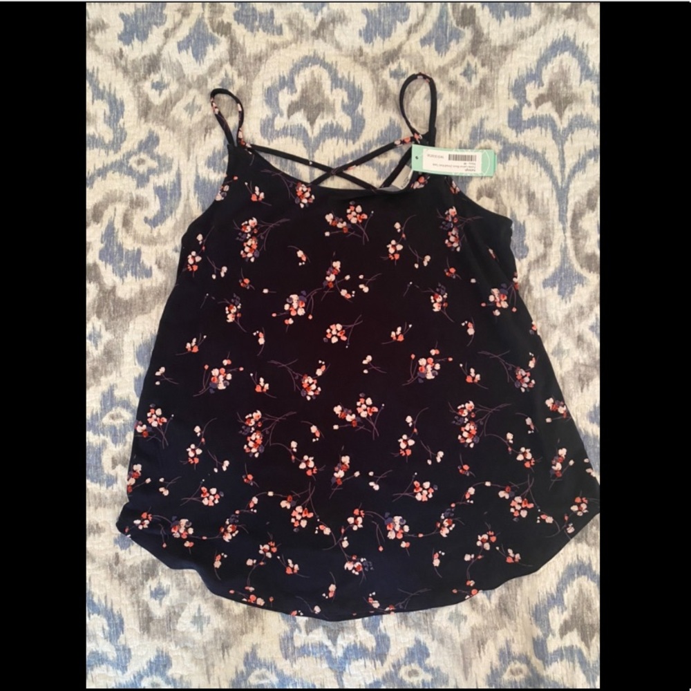 NWT Fella Latice Back Detail Knit Tank